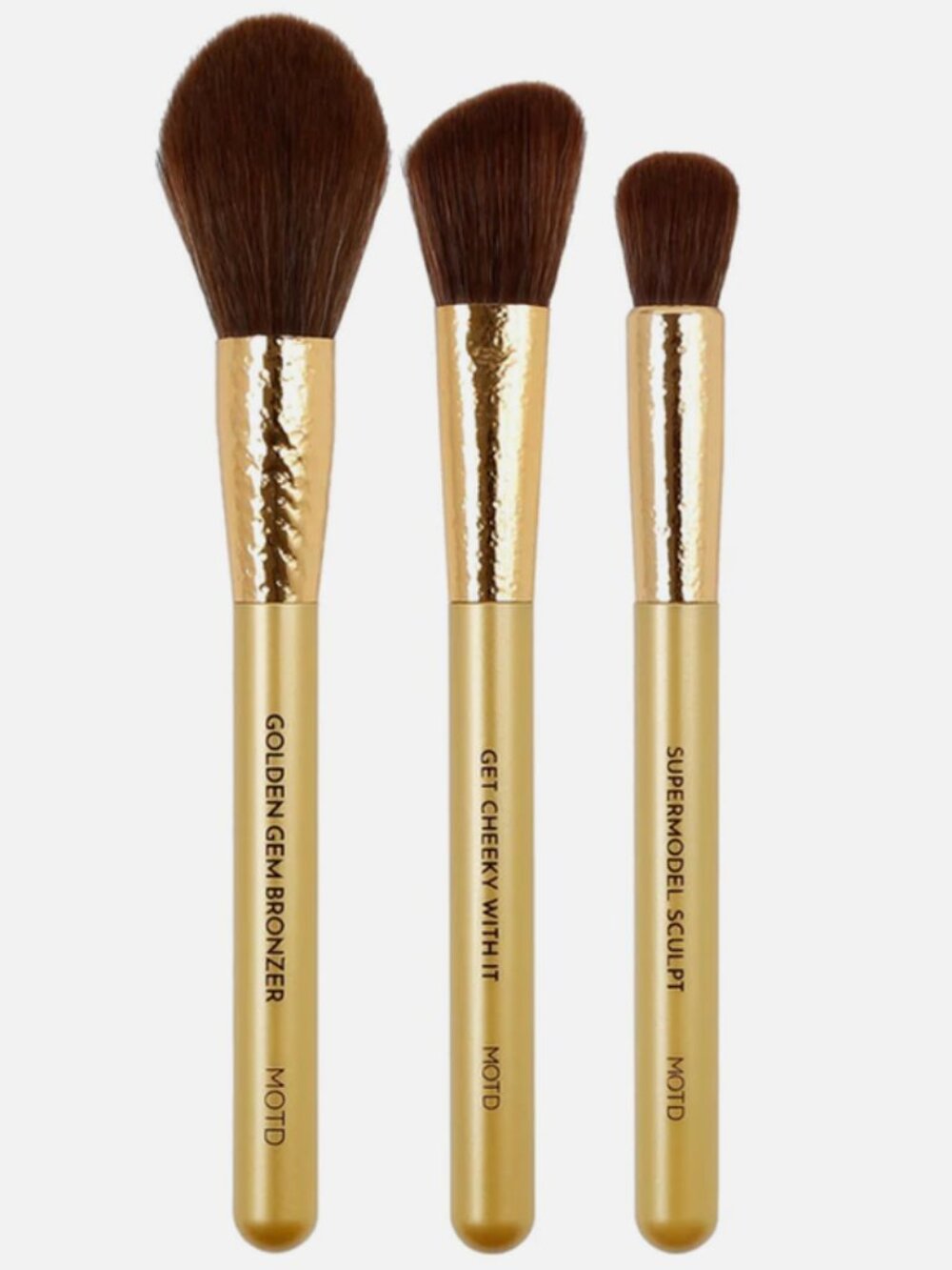 Gold Goddess Makeup Brush Set Brand New in Pkg